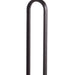 12" Black Round Side Table - Sweatfully