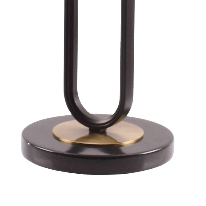 12" Black Round Side Table - Sweatfully