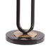 12" Black Round Side Table - Sweatfully