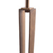 11" Modern Martini Table with White Marble - Sweatfully