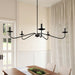 Ellie 5-Light Elegant Industrial Dimmable Chandelier - Sweatfully