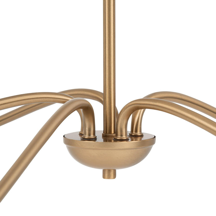 Ellie 5-Light Elegant Industrial Dimmable Chandelier - Sweatfully
