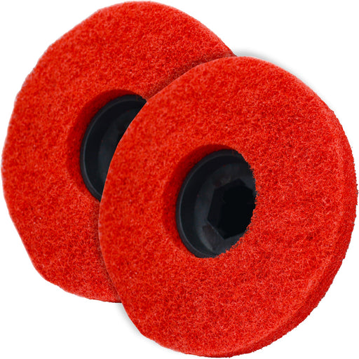 Buffing Pad Brush for TMOP18e Electric Floor Scrubber 2 Pack - Sweatfully