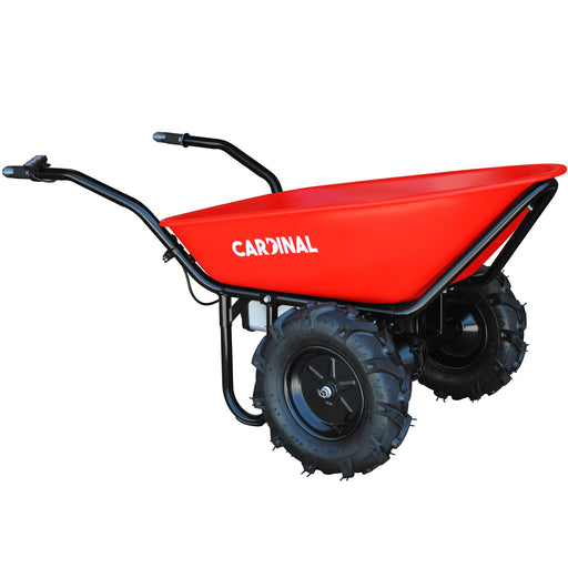 Electric Utility Cart 40V Battery-Powered Wheelbarrow 570-lb. Bucket Capacity - Sweatfully