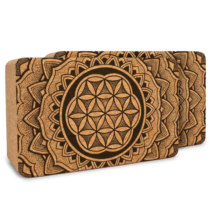 Artist Cork Yoga Block Set - Sweatfully
