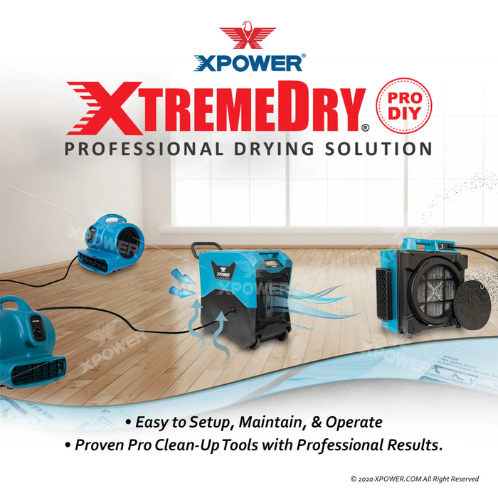 XPOWER XTREMEDRY Mojave DIY Pro-Drying System - Sweatfully