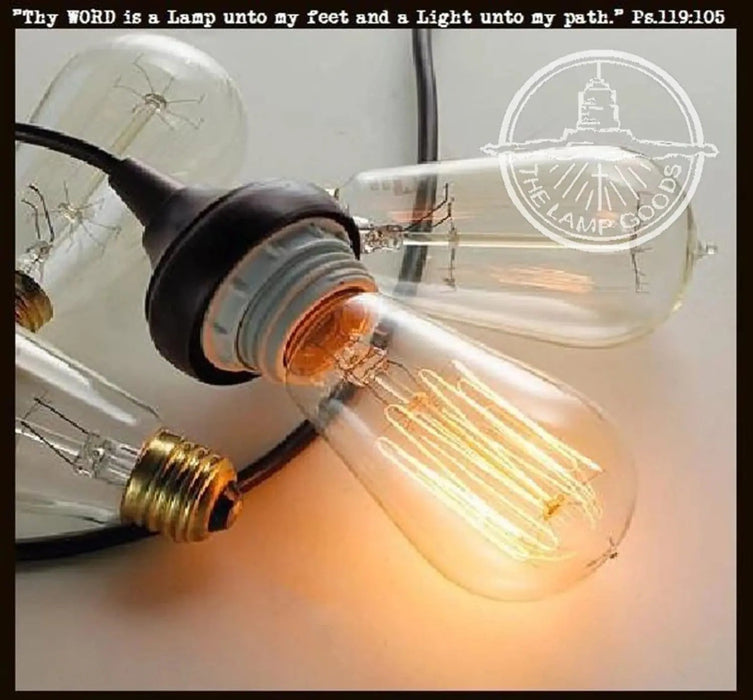 Edison Dimmable Bulb - 60 watts - Standard Base - Sweatfully