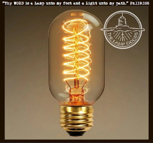Edison Style Light Bulb for Mason Jar Lighting - 40 watts - Sweatfully