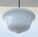 STYLISH MODERN SCHOOLHOUSE 1930s Globe Pendant Light - Sweatfully