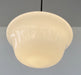 STYLISH MODERN SCHOOLHOUSE 1930s Globe Pendant Light - Sweatfully