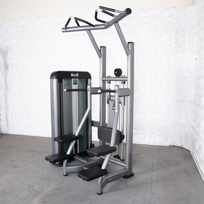 Elite Plus Assisted Chin Dip Machine | Muscle D Fitness - Sweatfully
