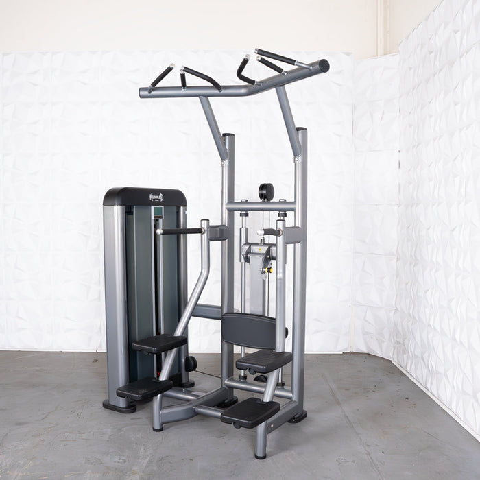 Elite Plus Assisted Chin Dip Machine | Muscle D Fitness - Sweatfully
