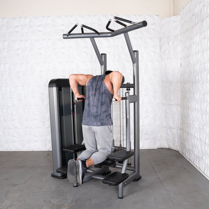 Elite Plus Assisted Chin Dip Machine | Muscle D Fitness - Sweatfully