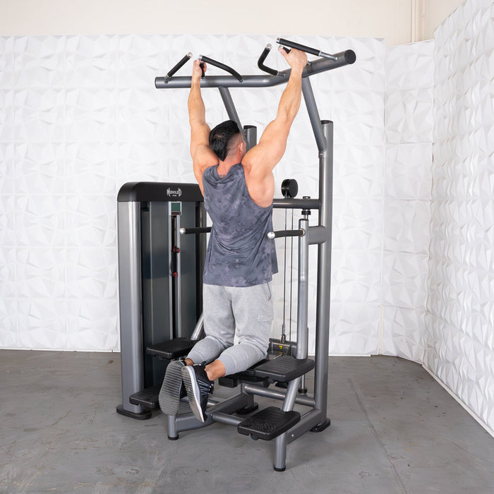 Elite Plus Assisted Chin Dip Machine | Muscle D Fitness - Sweatfully