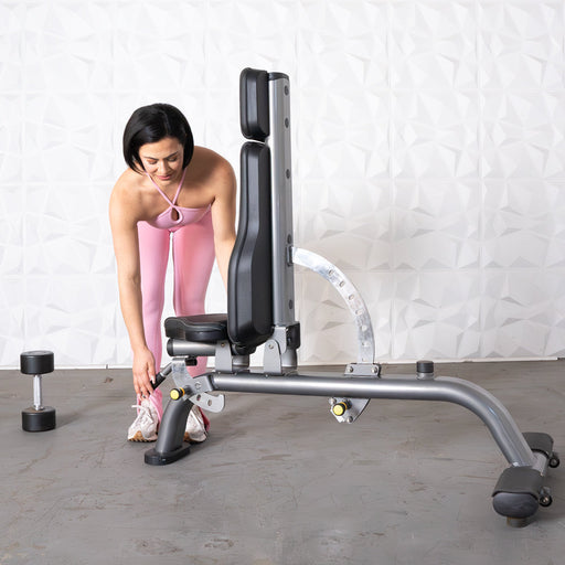 Elite Plus Adjustable Bench | 9 Angles | Muscle D Fitness - Sweatfully
