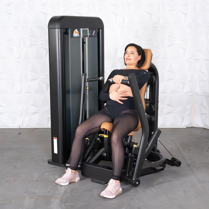 Elite Plus Chest Press - Commercial Iso-Lateral Selectorized Machine | Muscle D Fitness - Sweatfully