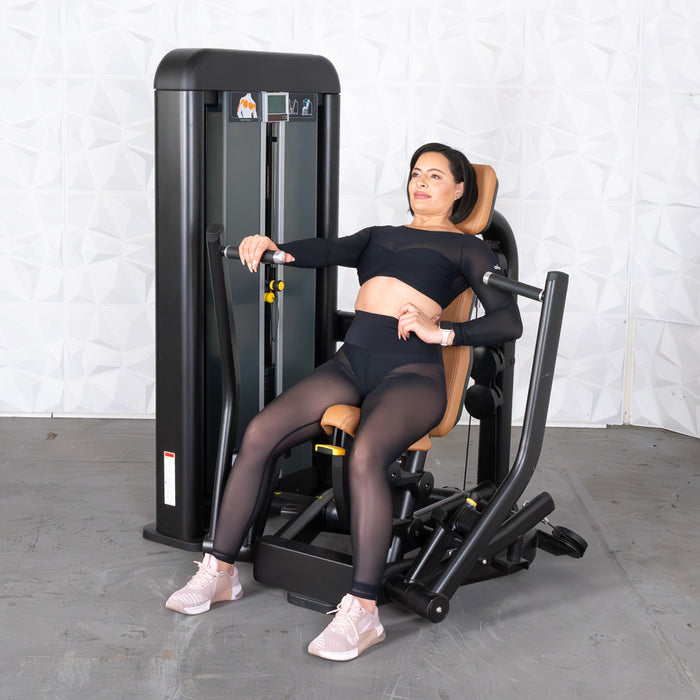 Elite Plus Chest Press - Commercial Iso-Lateral Selectorized Machine | Muscle D Fitness - Sweatfully