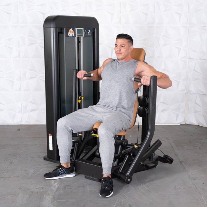 Elite Plus Chest Press - Commercial Iso-Lateral Selectorized Machine | Muscle D Fitness - Sweatfully