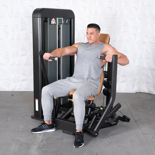 Elite Plus Chest Press - Commercial Iso-Lateral Selectorized Machine | Muscle D Fitness - Sweatfully