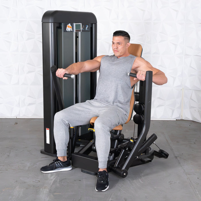Elite Plus Chest Press - Commercial Iso-Lateral Selectorized Machine | Muscle D Fitness - Sweatfully