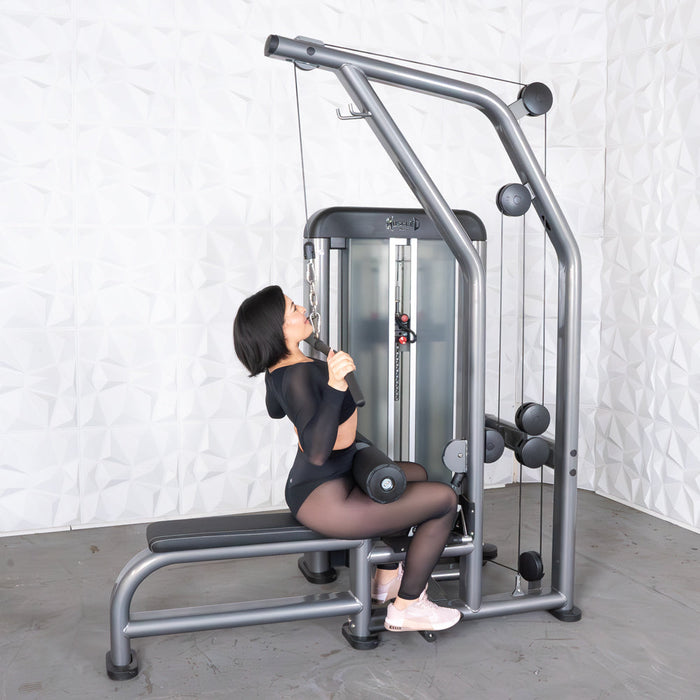 Elite Plus Lat Pulldown Low Row Combo | Muscle D Fitness - Sweatfully