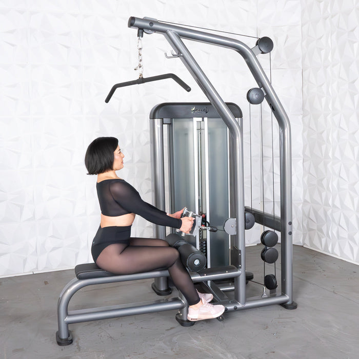 Elite Plus Lat Pulldown Low Row Combo | Muscle D Fitness - Sweatfully