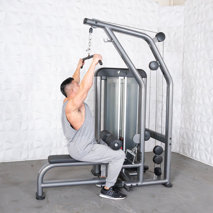 Elite Plus Lat Pulldown Low Row Combo | Muscle D Fitness - Sweatfully