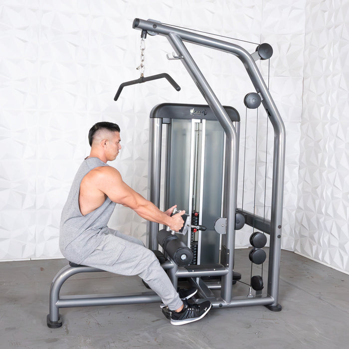 Elite Plus Lat Pulldown Low Row Combo | Muscle D Fitness - Sweatfully