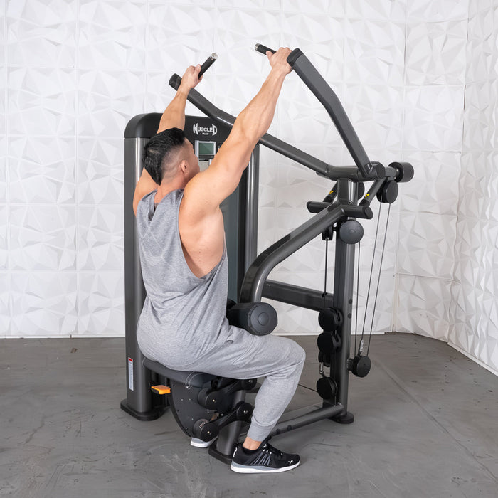 Elite Plus Lat Pulldown - Iso-Lateral | Muscle D Fitness - Sweatfully