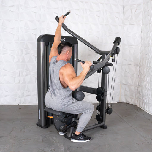 Elite Plus Lat Pulldown - Iso-Lateral | Muscle D Fitness - Sweatfully