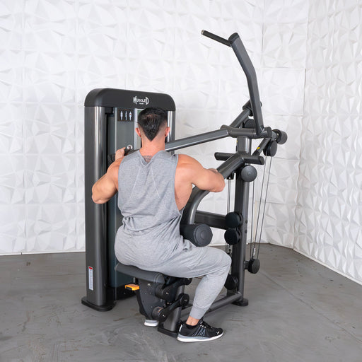 Elite Plus Lat Pulldown - Iso-Lateral | Muscle D Fitness - Sweatfully
