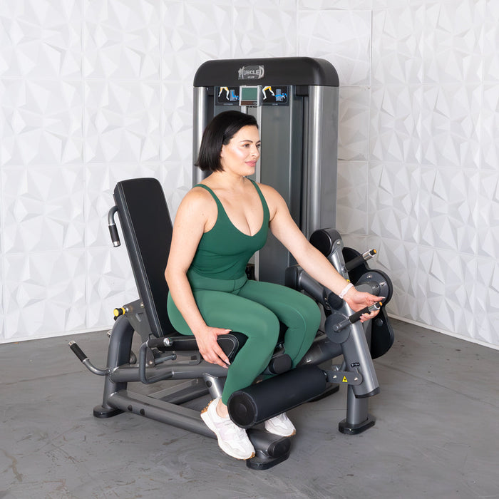 Elite Plus Leg Extension / Prone Leg Curl Combo | Muscle D Fitness - Sweatfully