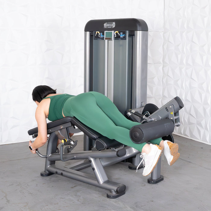 Elite Plus Leg Extension / Prone Leg Curl Combo | Muscle D Fitness - Sweatfully