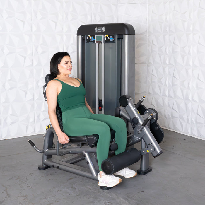 Elite Plus Leg Extension / Prone Leg Curl Combo | Muscle D Fitness - Sweatfully