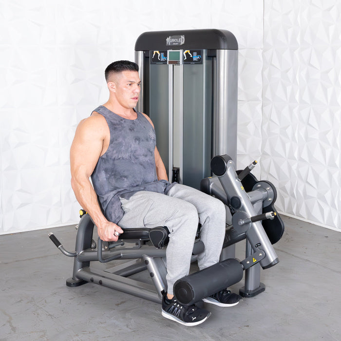 Elite Plus Leg Extension / Prone Leg Curl Combo | Muscle D Fitness - Sweatfully