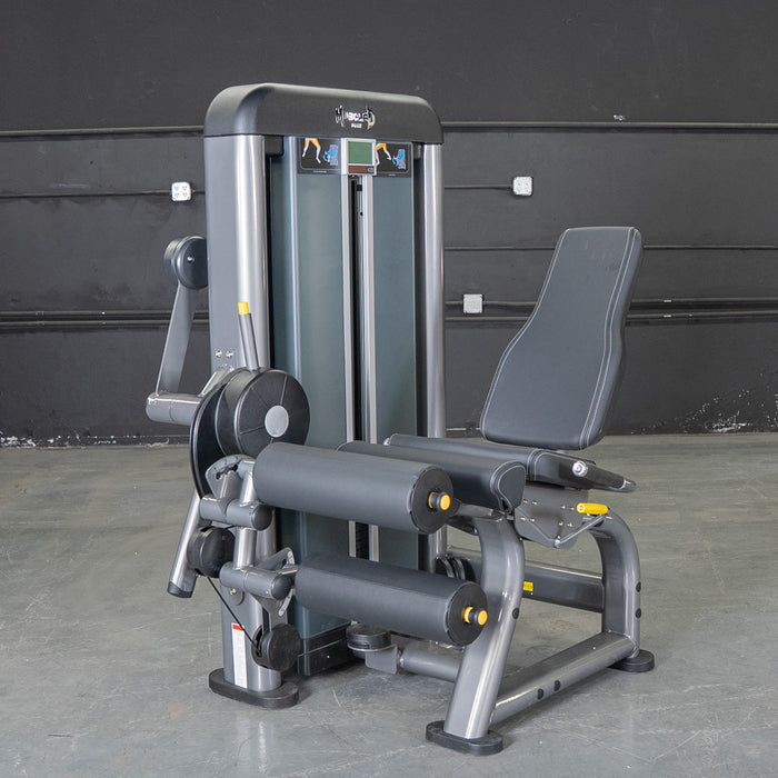 Elite Plus Leg Extension / Seated Leg Curl Combo | Muscle D Fitness - Sweatfully