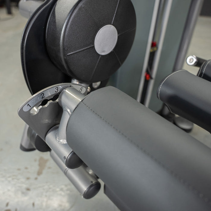 Elite Plus Leg Extension / Seated Leg Curl Combo | Muscle D Fitness - Sweatfully