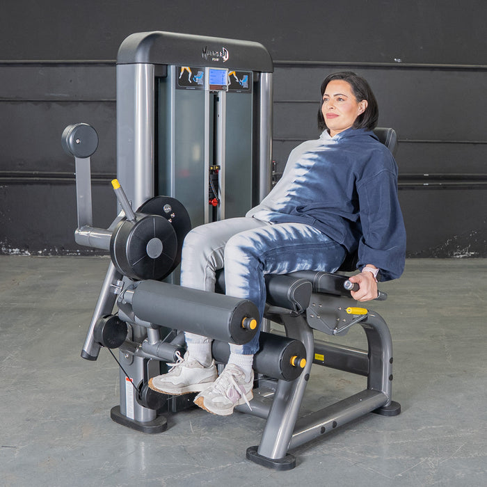 Elite Plus Leg Extension / Seated Leg Curl Combo | Muscle D Fitness - Sweatfully