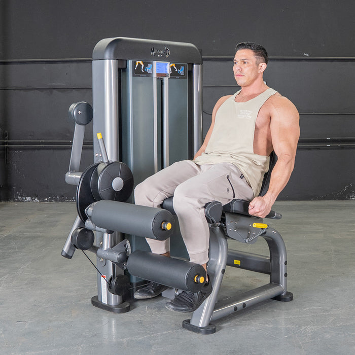 Elite Plus Leg Extension / Seated Leg Curl Combo | Muscle D Fitness - Sweatfully