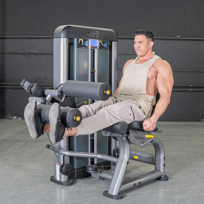 Elite Plus Leg Extension / Seated Leg Curl Combo | Muscle D Fitness - Sweatfully