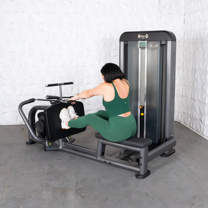 Elite Plus Long Pull Row | Iso-Lateral | Muscle D Fitness - Sweatfully