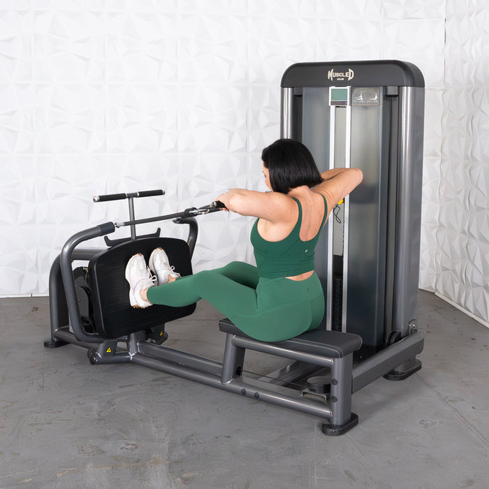 Elite Plus Long Pull Row | Iso-Lateral | Muscle D Fitness - Sweatfully