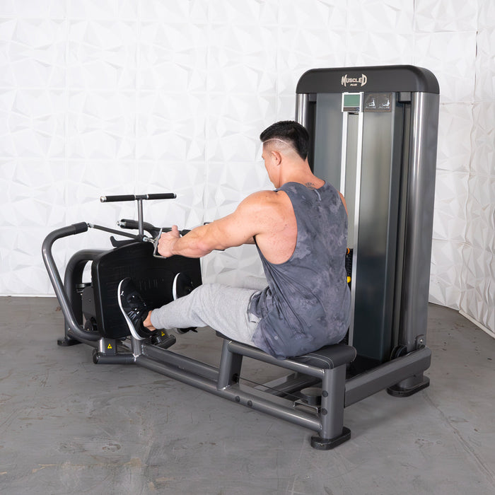 Elite Plus Long Pull Row | Iso-Lateral | Muscle D Fitness - Sweatfully