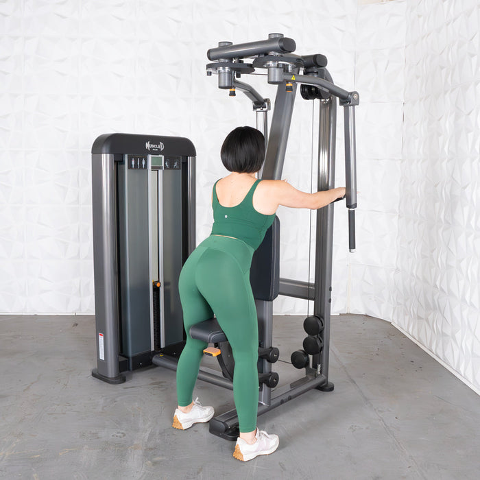 Elite Plus Pec Deck Rear Delt Machine | Muscle D Fitness - Sweatfully