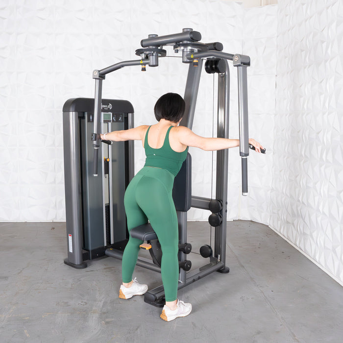 Elite Plus Pec Deck Rear Delt Machine | Muscle D Fitness - Sweatfully