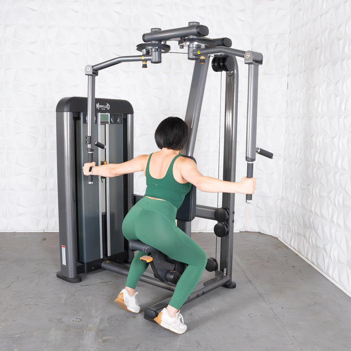 Elite Plus Pec Deck Rear Delt Machine | Muscle D Fitness - Sweatfully