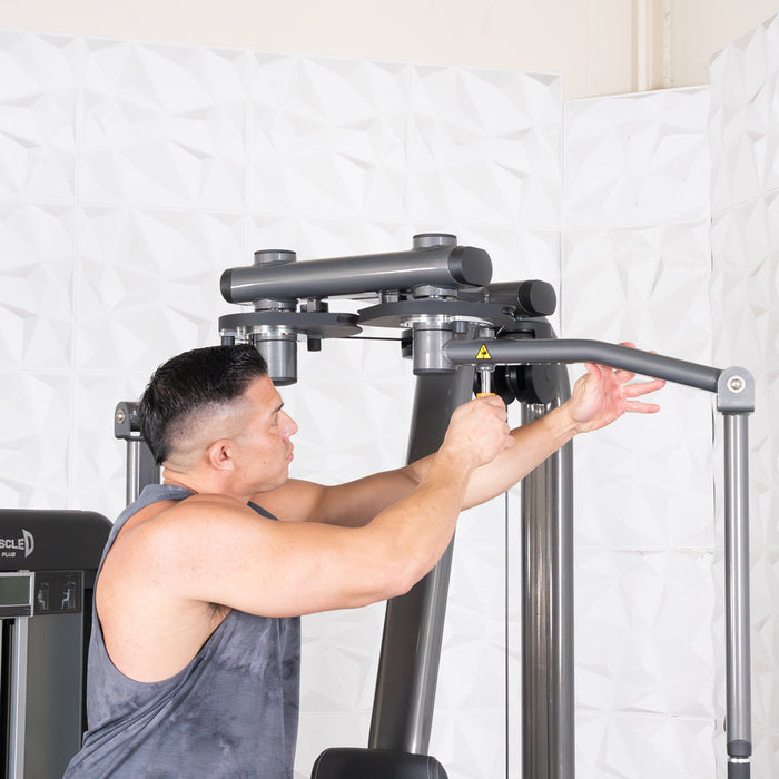 Elite Plus Pec Deck Rear Delt Machine | Muscle D Fitness - Sweatfully