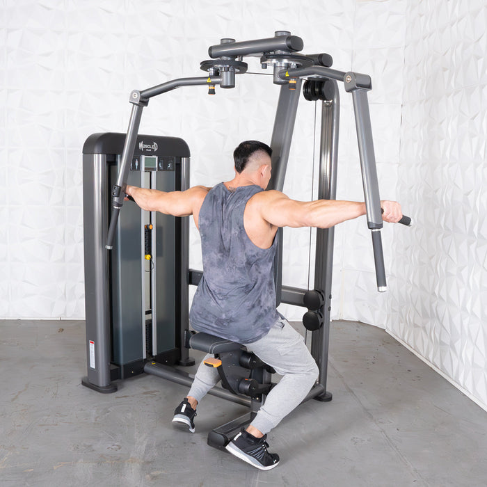 Elite Plus Pec Deck Rear Delt Machine | Muscle D Fitness - Sweatfully