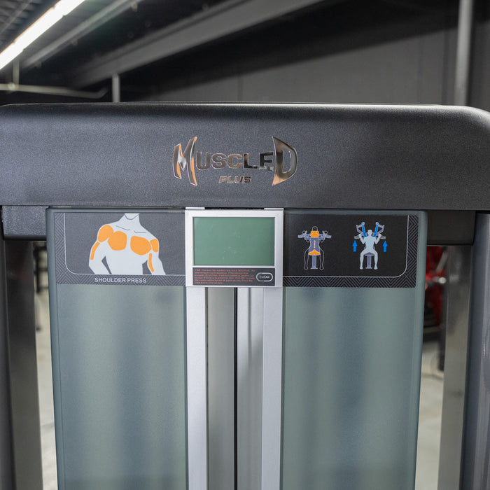 Elite Plus Shoulder Press | Isolateral Gym Equipment | Muscle D - Sweatfully