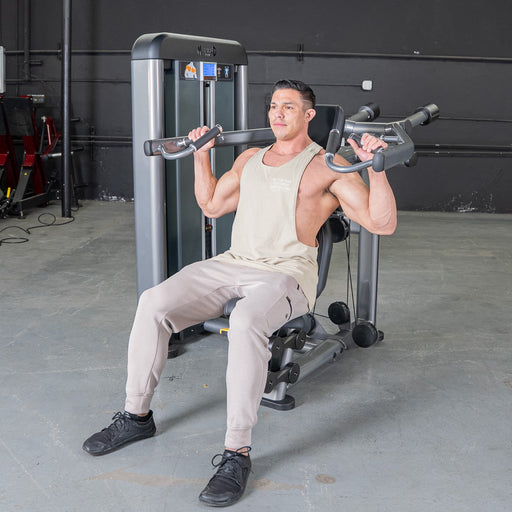 Elite Plus Shoulder Press | Isolateral Gym Equipment | Muscle D - Sweatfully